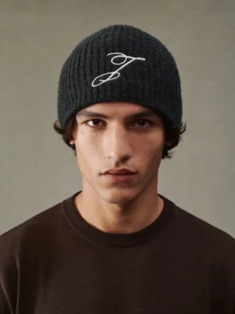 Bonnet Espiral Bonnet monogramme brodé