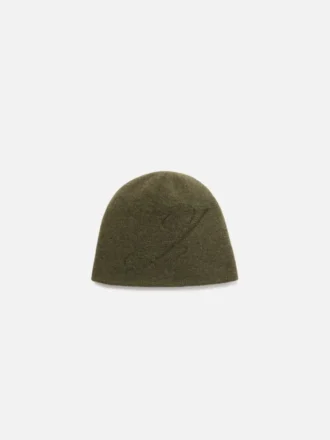 Bonnet J Bonnet en maille côtelée