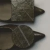 Escarpins à bride arrière Duelo talons bobines ronds et carrés