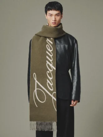 L&rsquo;écharpe Atelier Écharpe longue avec logo