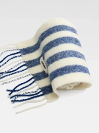 L&rsquo;écharpe Carro Écharpe jacquard rayée