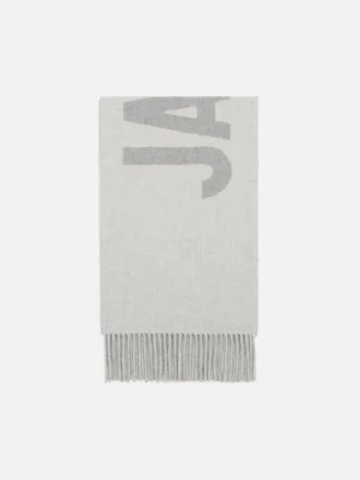 L’écharpe Jacquemus Écharpe à logo frangé L’écharpe Jacquemus Écharpe à logo frangé