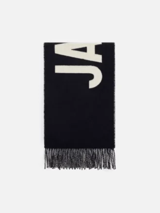 L’écharpe Jacquemus Écharpe à logo frangé L’écharpe Jacquemus Écharpe à logo frangé