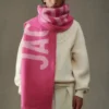 L’écharpe Jacquemus Écharpe à logo frangé L’écharpe Jacquemus Écharpe à logo frangé