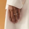 La bague Tourni Bague torsadée La bague Tourni Bague torsadée