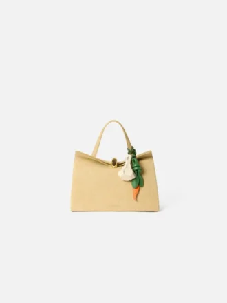 La carotte Charm pour sac en forme de carotte nouée