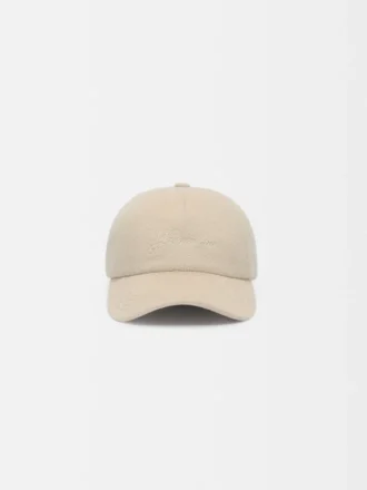 La casquette de baseball Cachemiro Casquette en laine brodée