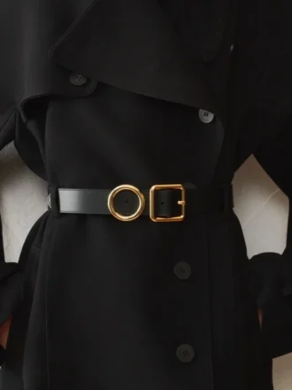 La ceinture Regalo Ceinture à boucle ronde et carrée