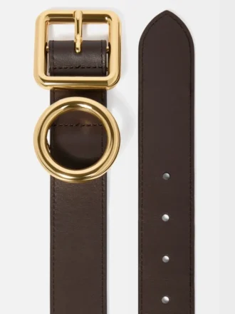 La ceinture Regalo Ceinture à boucle ronde et carrée
