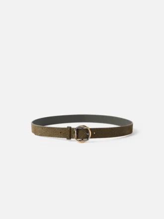 La ceinture Salon Ceinture à boucle carrée et cercle superposés