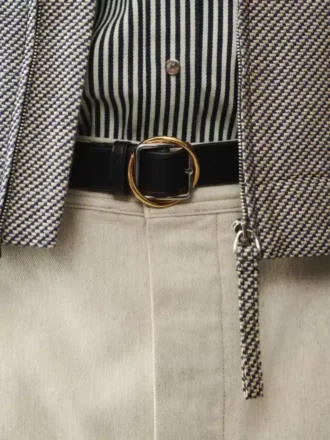 La ceinture Salon Ceinture à boucle Rond-Carré