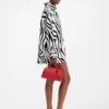 La chemise Cuadro Chemise asymétrique imprimé Zebra Arty