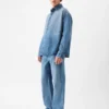 La chemise en denim Simon de Nîmes Chemise droite en denim