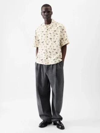 La chemise en jean Chemise bowling imprimé canard