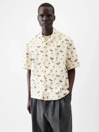 La chemise en jean Chemise bowling imprimé canard
