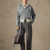 La chemise en jean Chemise bowling imprimé canard