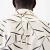 La chemise Fonccio Chemise bowling imprimé feuillage