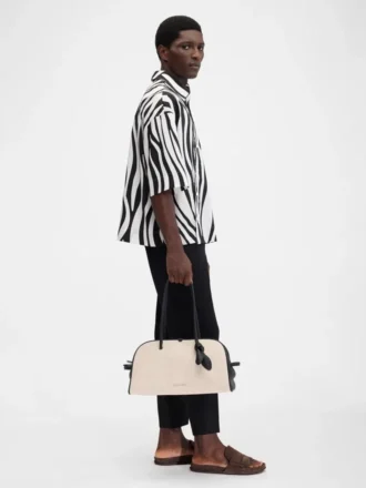 La chemise à manches courtes Pablo Chemise asymétrique imprimée Wavy Psyche