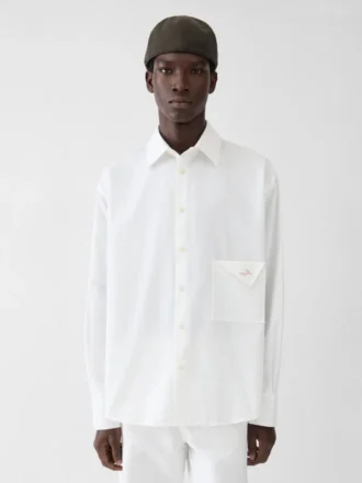 La chemise Nappe Chemise à poche plaquée