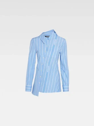 La chemise Pablo Chemise asymétrique à rayures