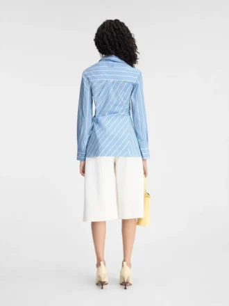 La chemise Pablo Chemise asymétrique à rayures