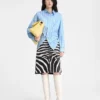 La chemise Simon Chemise jacquard rayée La chemise Simon Chemise jacquard rayée
