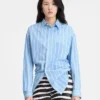 La chemise Simon Chemise jacquard rayée La chemise Simon Chemise jacquard rayée