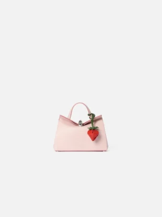 La fraise Charm pour sac en forme de fraise Origami