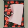 La fraise Charm pour sac en forme de fraise Origami La fraise Charm pour sac en forme de fraise Origami
