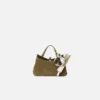 Le poireau Charm pour sac en forme de poireau Origami Le poireau Charm pour sac en forme de poireau Origami