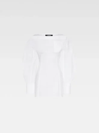 La robe chemise Casaco Robe chemise à encolure bateau