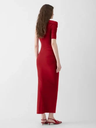 La robe Drapeado Robe midi drapée La robe Drapeado Robe midi drapée