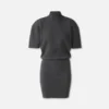La robe en maille Castagna Robe en maille à manches courtes La robe en maille Castagna Robe en maille à manches courtes