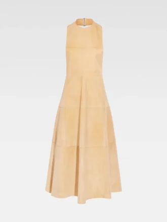 La robe Favola Robe dos nu en daim