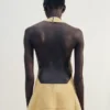 La robe Favola Robe dos nu en daim La robe Favola Robe dos nu en daim