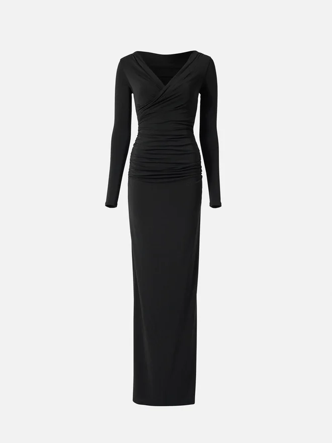 La robe Rita Robe longue portefeuille La robe Rita Robe longue portefeuille