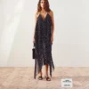 La robe Riviera Robe dos nu à franges La robe Riviera Robe dos nu à franges