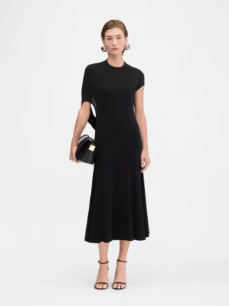 La robe Salerno Robe asymétrique drapée