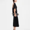 La robe Salerno Robe asymétrique drapée La robe Salerno Robe asymétrique drapée