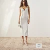 La robe Valérie Robe ajustée effilochée La robe Valérie Robe ajustée effilochée