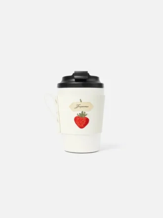 La tasse fraise Mug de voyage