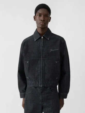 La veste en denim Canevas de-Nîmes Veste en denim Workwear