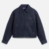 La veste en denim Canevas de-Nîmes Veste en denim Workwear