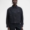 La veste en denim Canevas de-Nîmes Veste en denim zippée La veste en denim Canevas de-Nîmes Veste en denim zippée