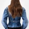 La veste en denim de-Nîmes Veste en denim cintrée La veste en denim de-Nîmes Veste en denim cintrée