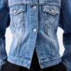La veste en denim de-Nîmes Veste en denim cintrée La veste en denim de-Nîmes Veste en denim cintrée
