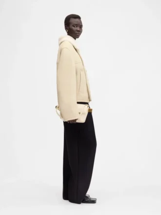 La veste Mojave Veste en peau lainée à double boutonnage