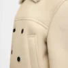 La veste Mojave Veste en peau lainée à double boutonnage La veste Mojave Veste en peau lainée à double boutonnage