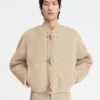 La veste Telo Veste courte en peau lainée La veste Telo Veste courte en peau lainée