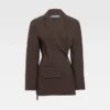 La veste Tibau Blazer asymétrique à double boutonnage